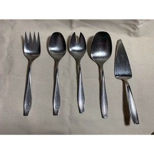 COPY - Carl Mertens CMR13 Serving Set Solingren Germany 18/8 Stainless